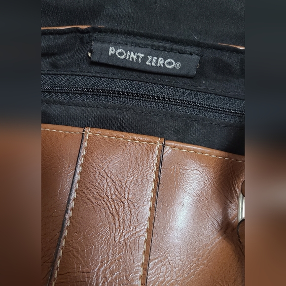 Point Zero Vintage Brown Purse - Picture 3 of 4